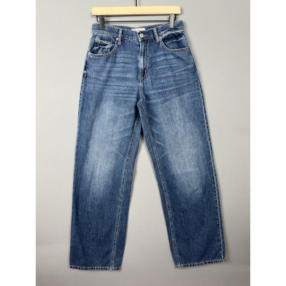 Lucky Brand Women's High Rise Wide‎ Leg Jeans Medium Wash Size 6 28x30